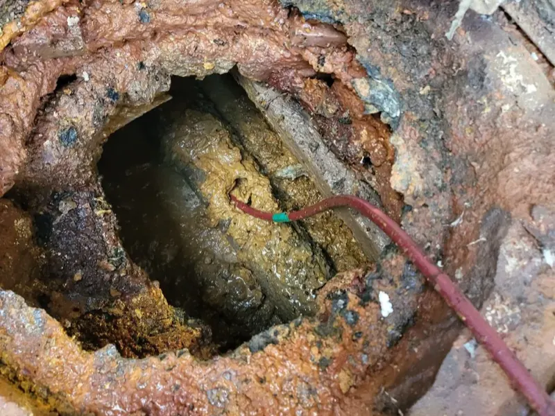 전주 하수구 고압세척 작업사례 6