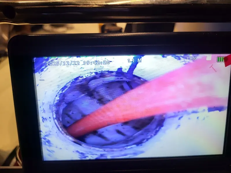 전주 배관 내시경 진단 작업사례 3
