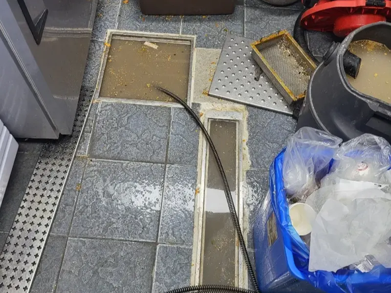 전주 상가·주방 배관 작업사례